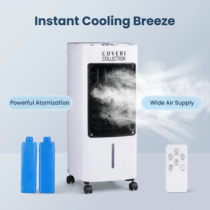Rafraîchisseur D’Air Évaporatif 4 L – Silencieux Et Mobile