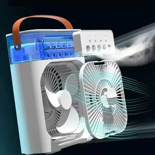 Mini Climatiseur De Table USB 3 Vitesses Avec Brumisation